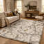Tapis floral à poil long de qualité supérieure lavable à la machine ADS538-1292802956-1292802957