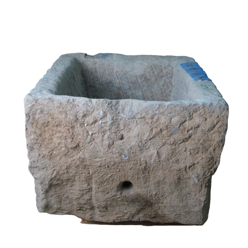Handmade Planter, 11.4" H x 27.6" W x 18.1" D