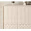 Armoire d'appoint porche clair de luxe blanc crème