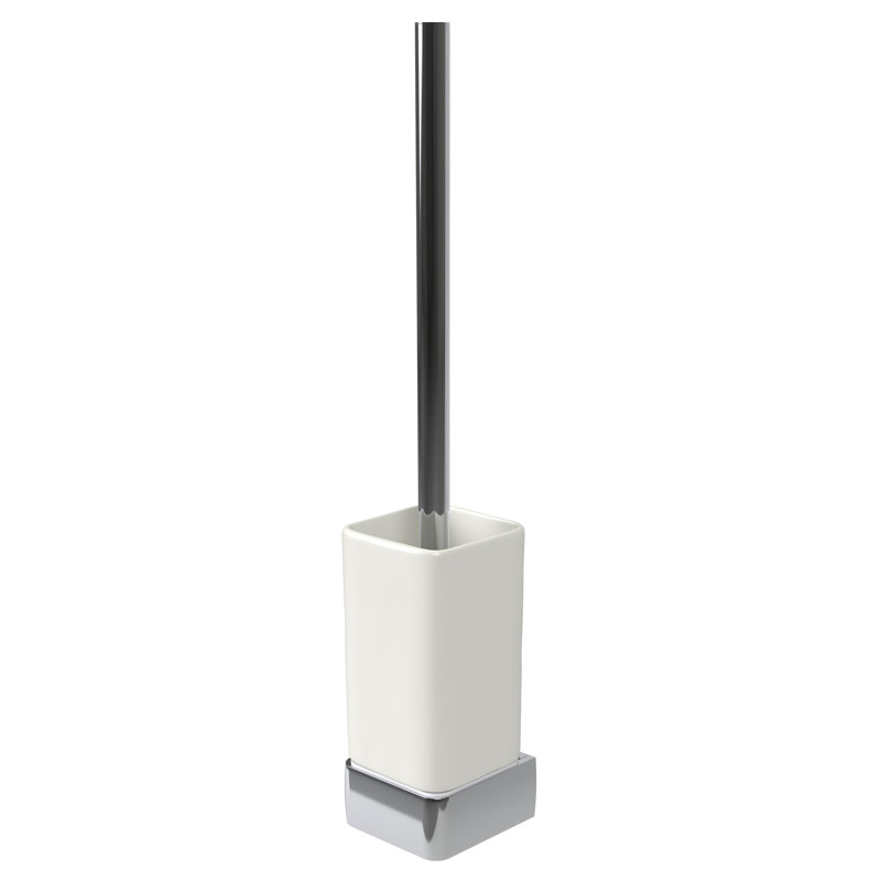 Porte-brosse de toilette en métal 4 po