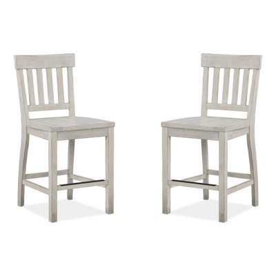 Jago Counter Stool with Solid Wood Frame