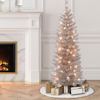 Greycen Lighted Pine Christmas Tree