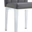  Ensemble de chaises de salle à manger sans accoudoirs avec grille et boucle, parfait pour les salles à manger élégantes et élégantes-1217718385-1217718390
