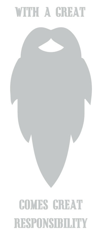 Décalcomanie murale citation superbe airblown, Gris clair, H 24 po x l 9 po x P 0,01 po