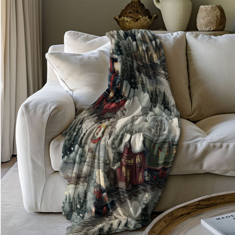 Winter Express - 1 Piece Premium Blanket, Twin