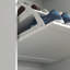 Armoire de rangement étroite pour chaussures pour le vestibule avec 3 tiroirs rabattables et tablettes réglables, range-chaussures pour 18 paires de chaussures, blanc, buffet