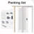 Glass Frosted Pocket Door with Hardware Kit and Door Frame-93177952
