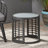 Modern Grey Side Table, 18" Product Depth, Width, 16.52" Height, 12.03 Lb 18In Depth X Width 16.52In 11.9Lb, Drink Serving Counter-1485651905