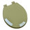 Siège de toilette rond en bois moulé
