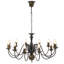 Cheeks 12 - Light Candle Style Chandelier-929475322