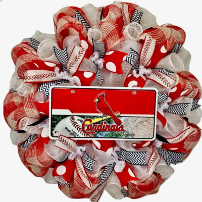 Couronne de baseball en maille intérieure / extérieure faite à la main