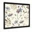 Floral, aquarelle, isolé sur blanc, reproduction d'art sur toile-66802184-66802190
