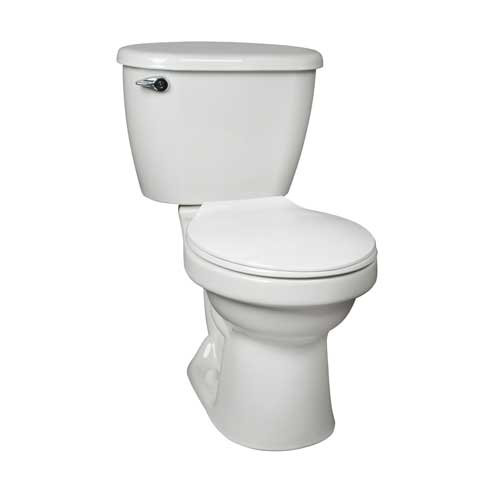 Réservoir de toilette rond deux pièces 1,28 gpf het Cascade