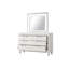 Commode Genoa G05790-D (sans miroir), blanc scintillant