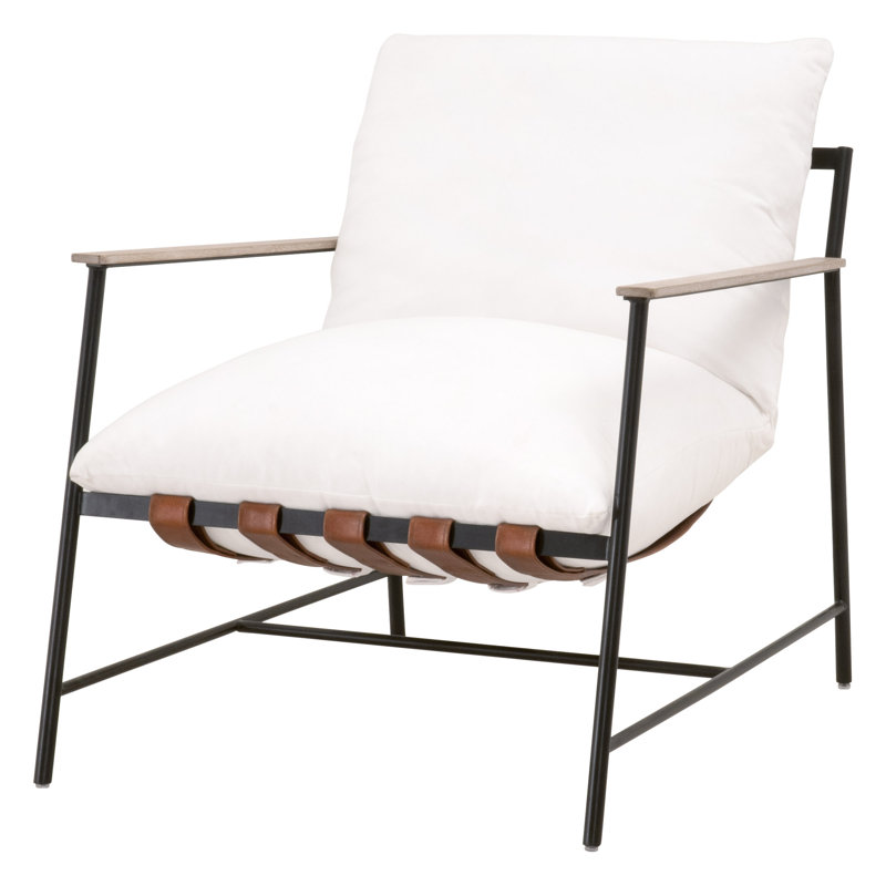 York 38" W Polyester Club Chair