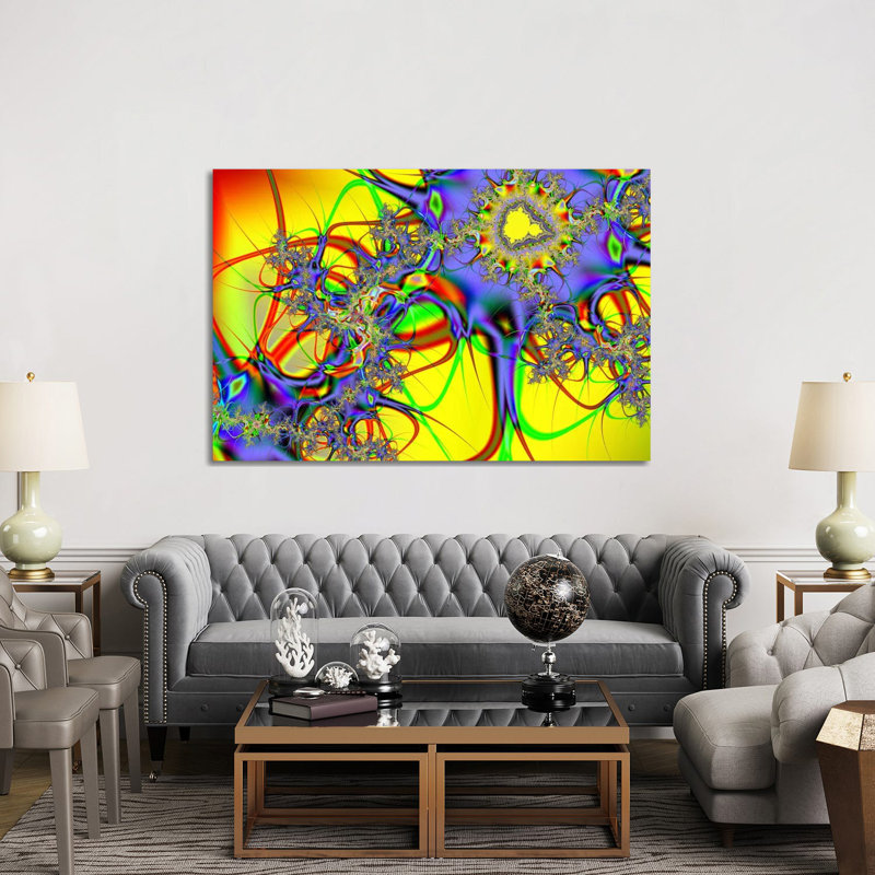 Sunflower 1 Piece Wrapped Canvas Wall Art