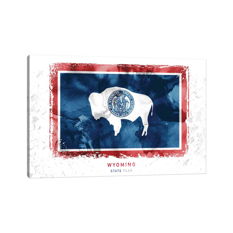 Wyoming - Wrapped Canvas Print, 101.6 cm H x 66.04 cm W