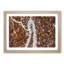Bend In The Forest Road Painting - Single Picture Frame Print on MDF-56633659-56633660