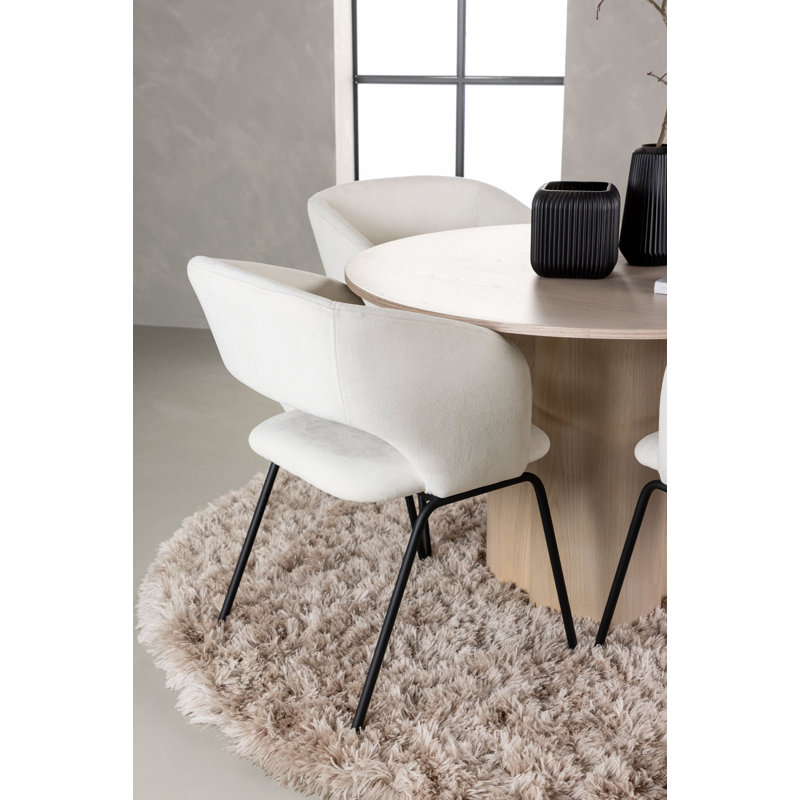 Langhorne 4 - Person Dining Set, White
