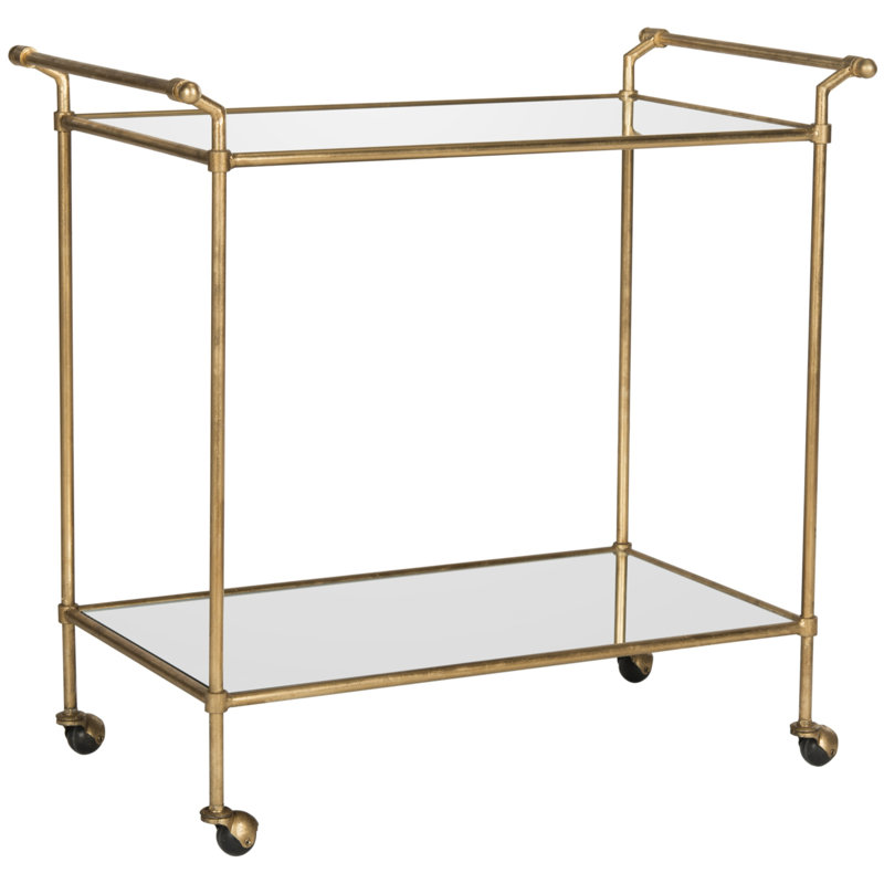 Oxendine Metal Bar Cart