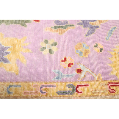 Modern Oushak Violet Rug 8'0" x 10'0"