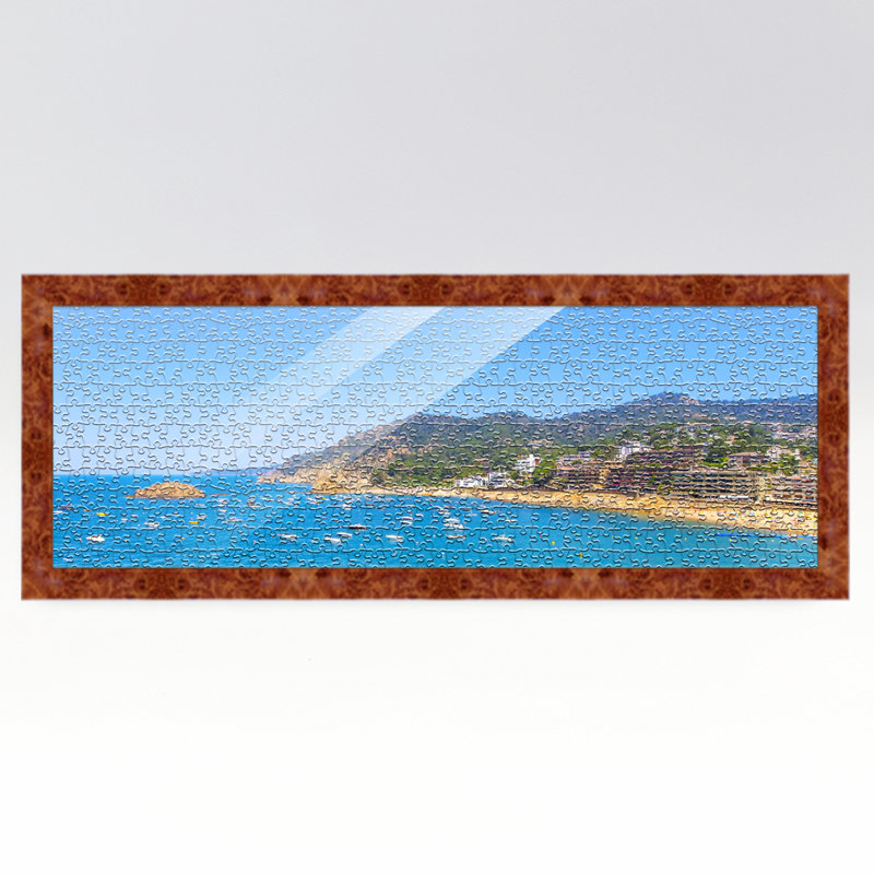 Cadre photo en bois massif Emmajane, L 12 po x H 36 po