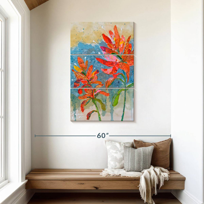 Harnek Indian Paintbrush II, H 45 po x l 28 po