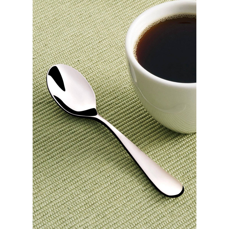 Ensemble de 12 cuillères à dîner en acier inoxydable Prantij | 8 po, argent