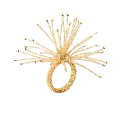 Spider Bead Burst Napkin Ring