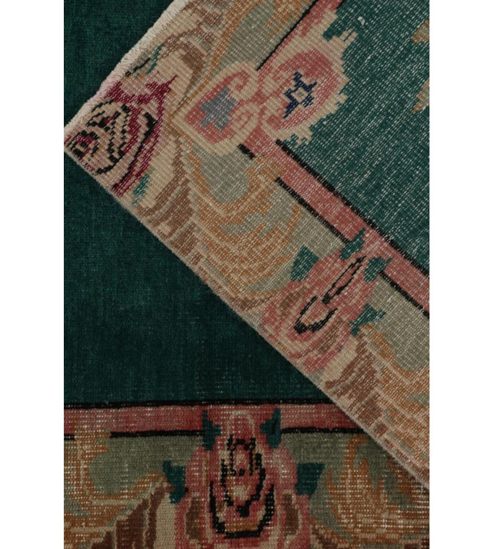 One-of-a-Kind 3'8" X 6' Hand Knotted Area Rug
