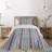 Ethnic Eclectic Polyester Chevron / Zig Zag Coverlet-278117861
