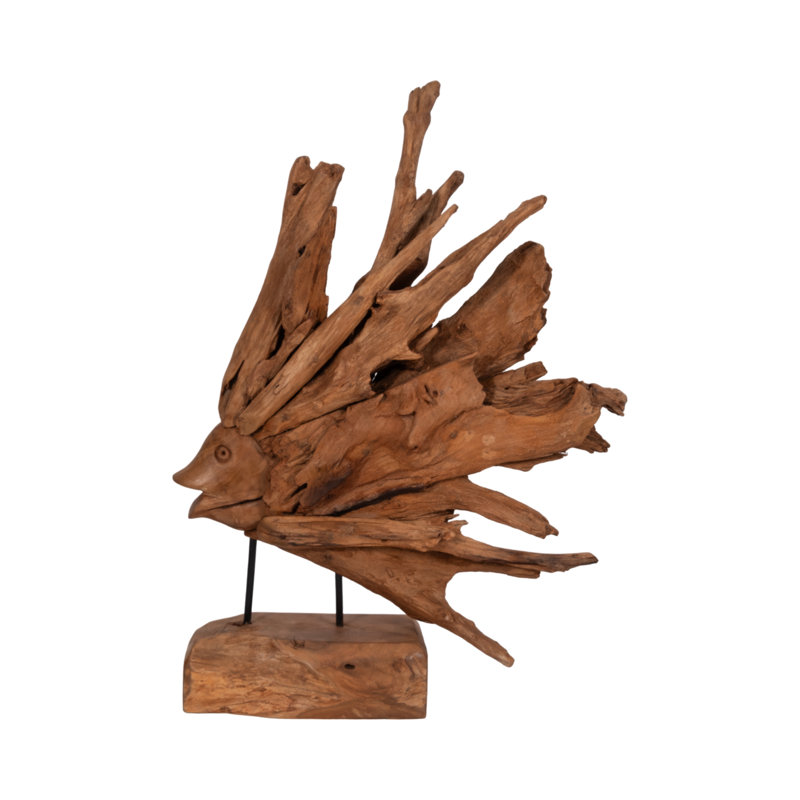 Sculpture en bois Canoga 31 po