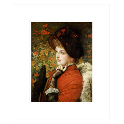 Type of Beauty by James Tissot - Framed Giclee Print