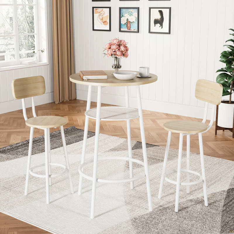 Bar Table, Equipped With 2 Bar Stools