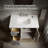 Quo 47'' Wall Mounted Single Bathroom Vanity with Solid Wood Top-91943357