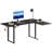 Lemarion Adjustable L-Shaped Metal Base Standing Desk with Power Outlet-726876530-726876531