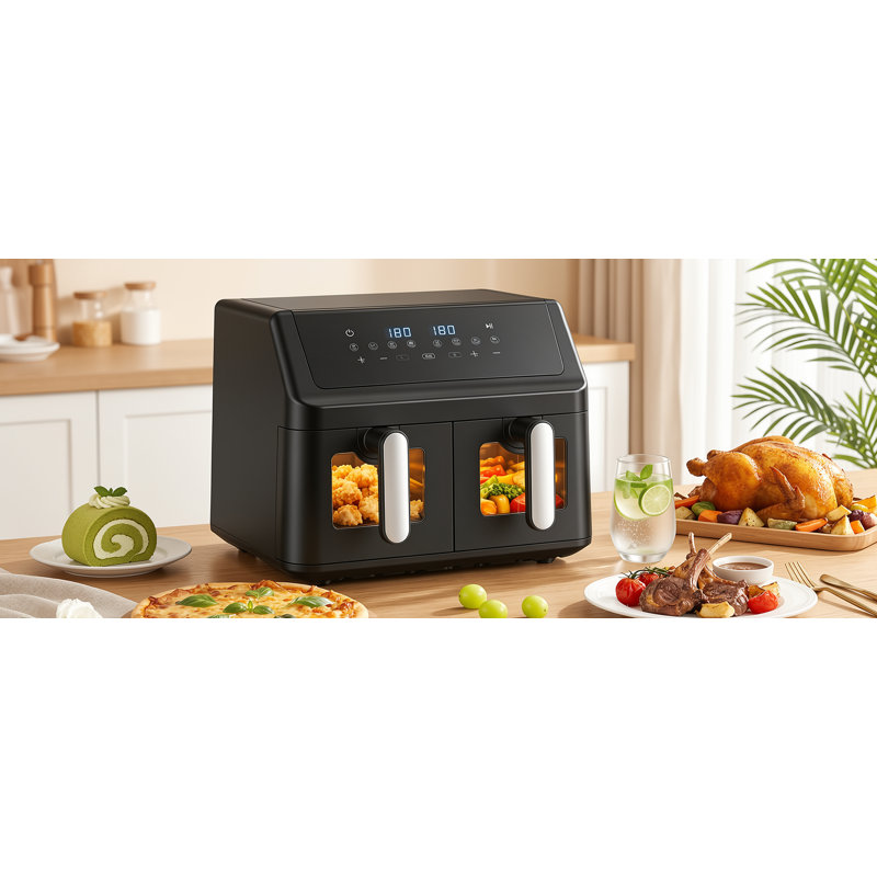 Belfry Kitchen Kilanemos 9L Dual Air Fryer Air Fryer