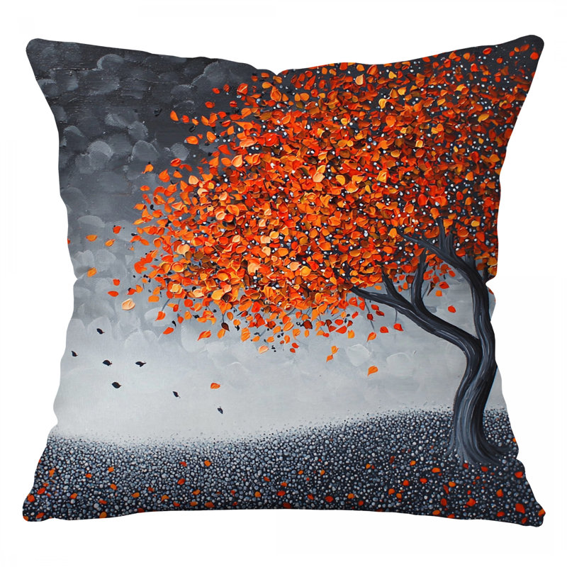 Coussin Tree, Carré 26 po