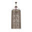 Lustre géométrique de style lanterne à 12 lumières Saskatia