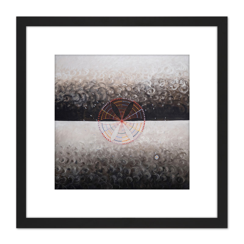 Group Ix Suw The Swan No 10 Abstract by Hilma Af Klint - Single Picture Frame Painting