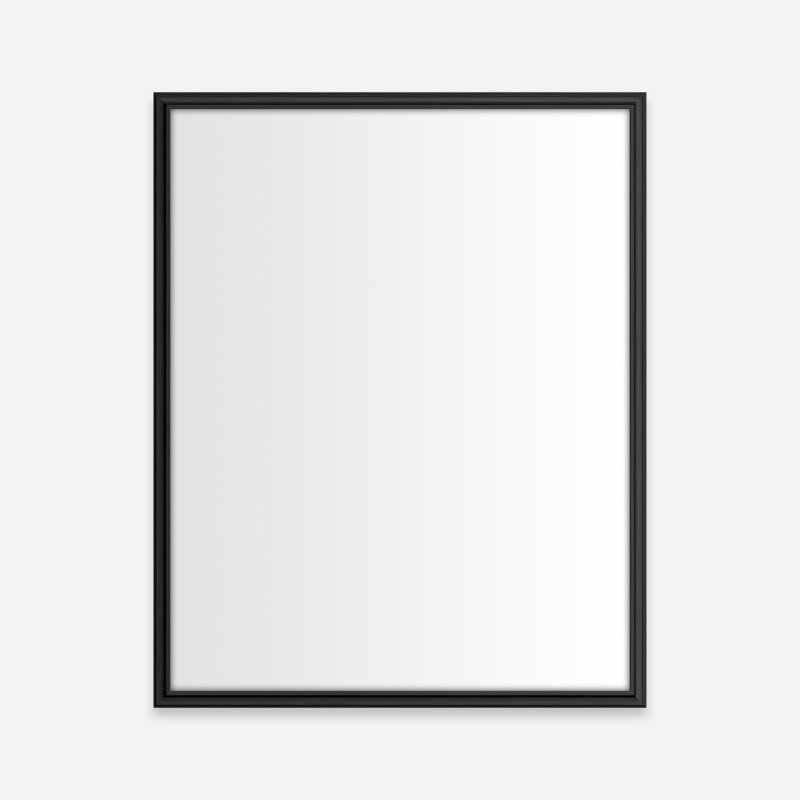 Main Line Cabinet, Brushed Black, Rosemont, 30.06" H x 23.38" W x 4" D
