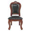 Chaise d'appoint en cuir végétalien Ilynn-535824543