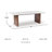 Berkel Marble Top Single Coffee Table