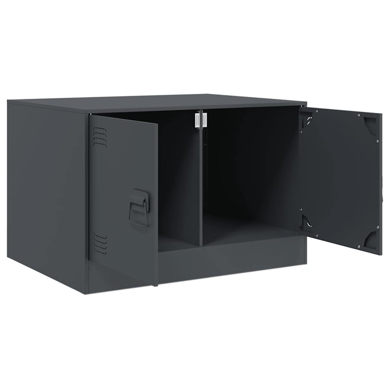 Alexionna Coffee Table with Storage, Anthracite