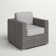 Melanie Fully Assembled Patio Chair with Cushions