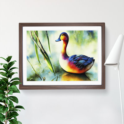 Duck Watercolour Vol.3 1 Piece Single Picture Frame Painting