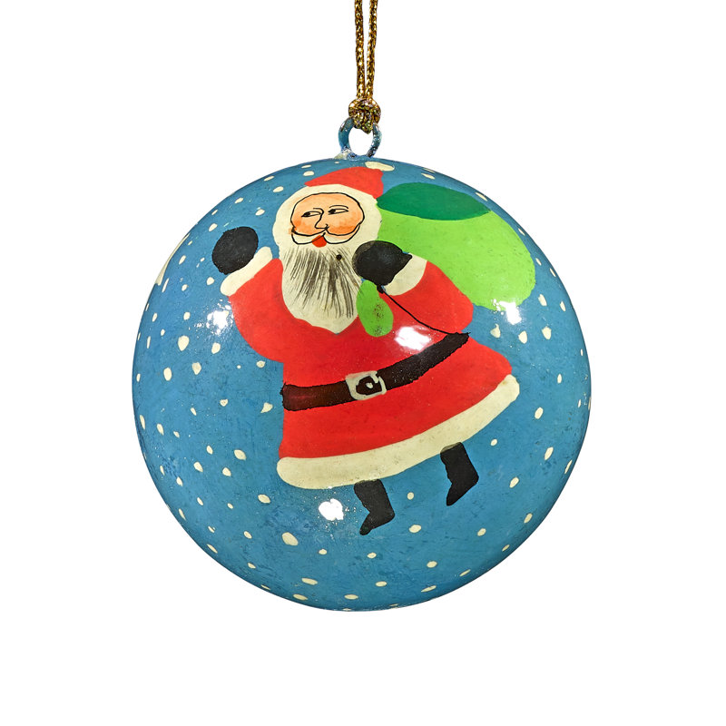 7.62cm Handmade Paper Plants & Flowers Bauble