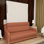 Lit escamotable vertical peu encombrant avec canapé - aucune fixation murale requise, design moderne, blanc