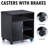 Allaraji 24 " Wide 5 - Shelf Storage Cabinet with-527223468