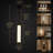 1-Light Cylindrical Faux Alabaster Pendant Light